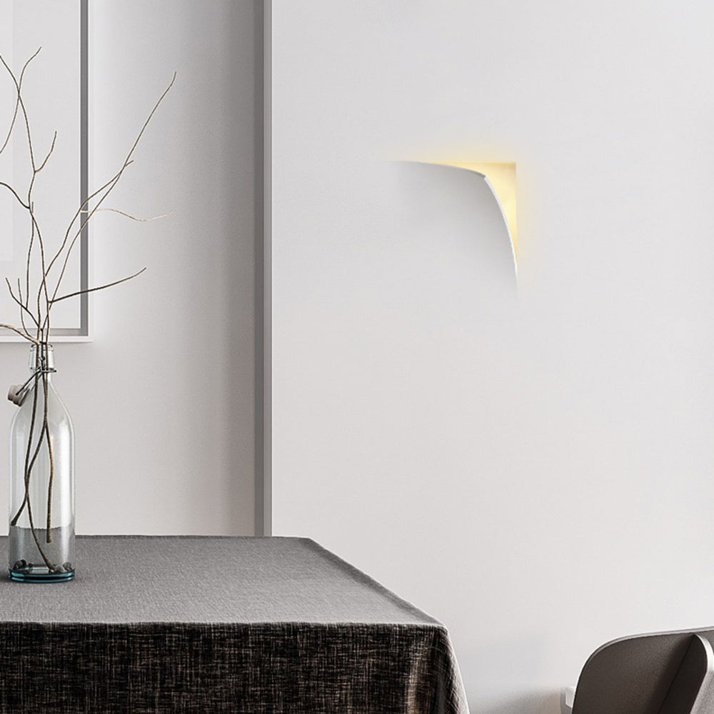 Elif Moderne LED Binnen Wandlamp Wit Metaal Slaapkamer