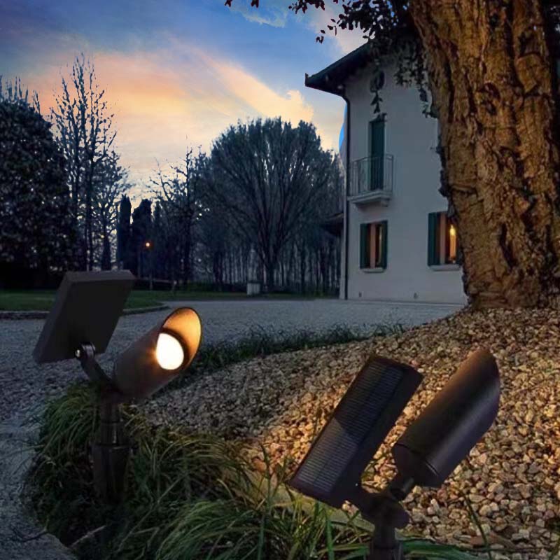 Orr Moderne Rond Hanglamp Zonne Energie Zwart Glas/Metaal Tuin
