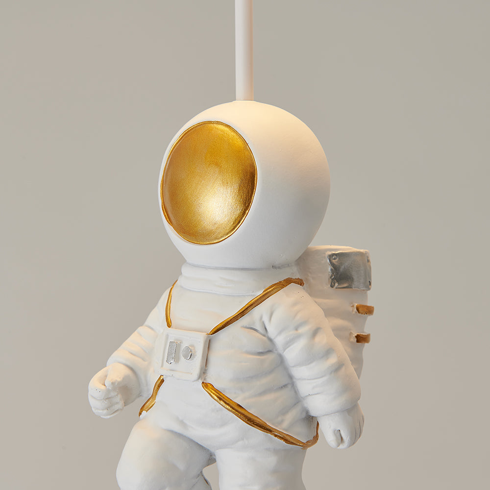 Fateh Moderne Maan/Astronauten LED Plafondlamp Acryl Grijs/Wit/Roze/Rood/Groen/Geel/Blauw/Oranje