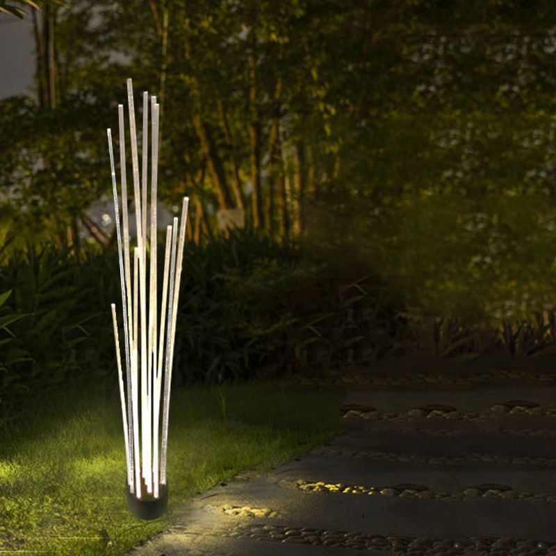Riley Moderne Lineair LED Buitenlamp Metaal Wit/Zwart Tuin/Stoeprand/Balkon