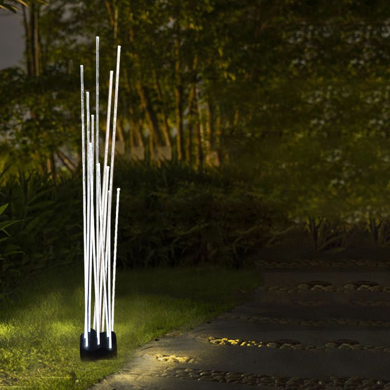 Riley Moderne Lineair LED Buitenlamp Metaal Wit/Zwart Tuin/Stoeprand/Balkon