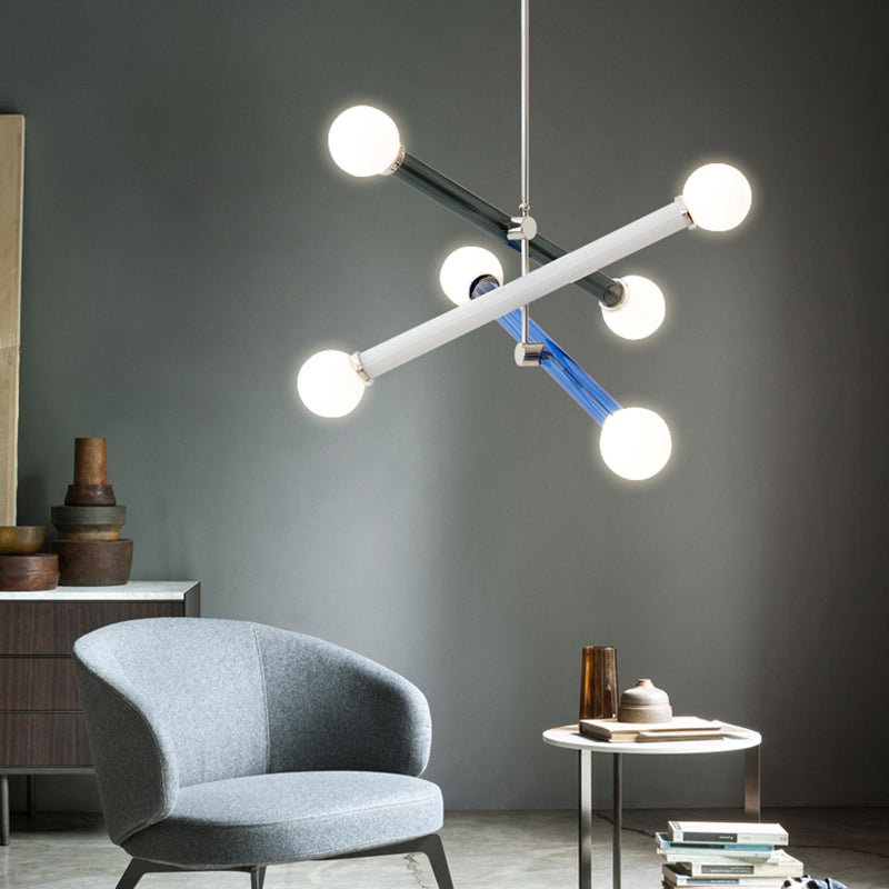 Avi Lineaire Design LED Hanglampen Metaal Glas Kinderkamer Woonkamer