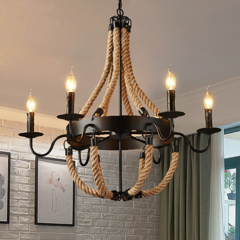 Epoch Vintage Loft Twine Hanglampen Metaal Restaurant/Bar