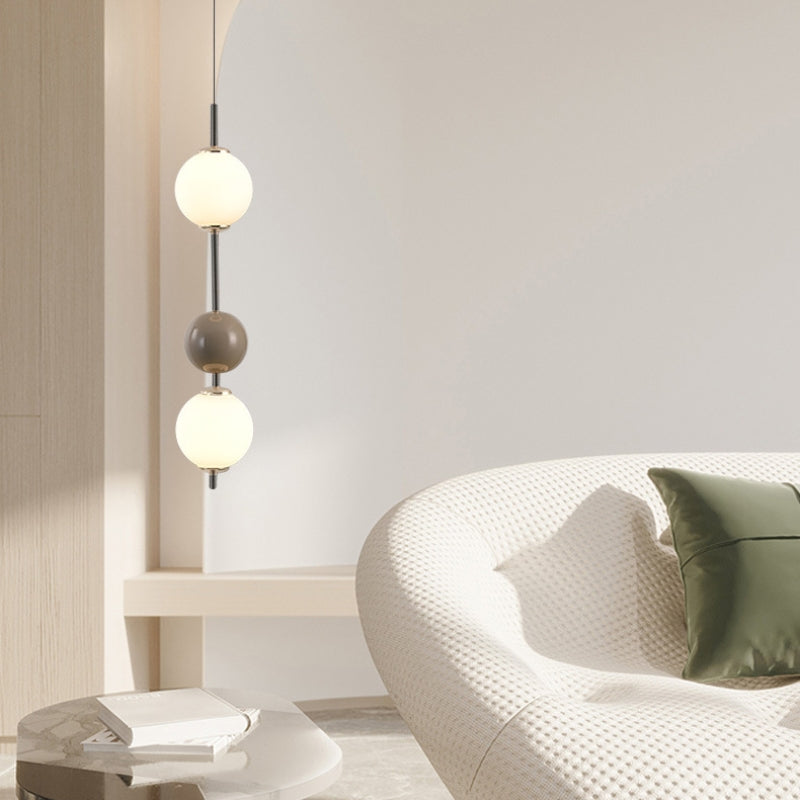 Valentina Modern LED Hanglampen Rood Metaal Slaapkamer Woonkamer
