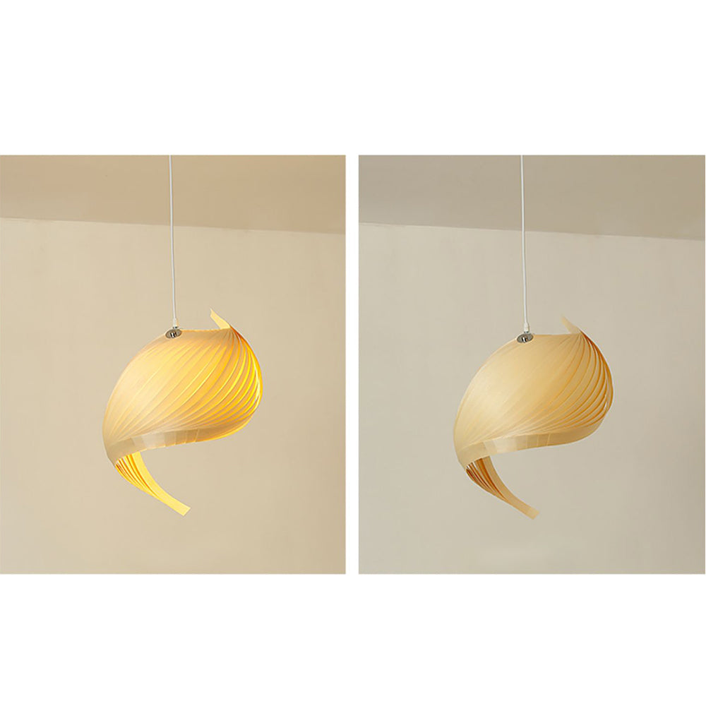 Ozawa Design Conch LED Hanglamp Metaal/Hout Slaap/Woon/Eetkamer