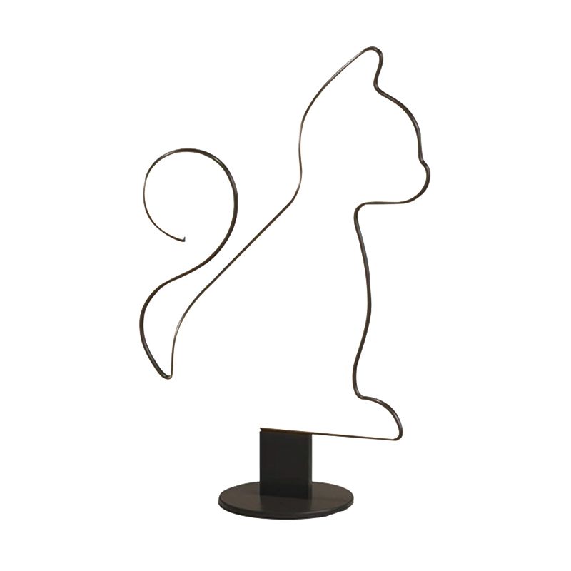 Edge Design Industriele Kat/Hond Lineaire LED Vloerlamp Woon/Slaapkamer Metaal&Acryl