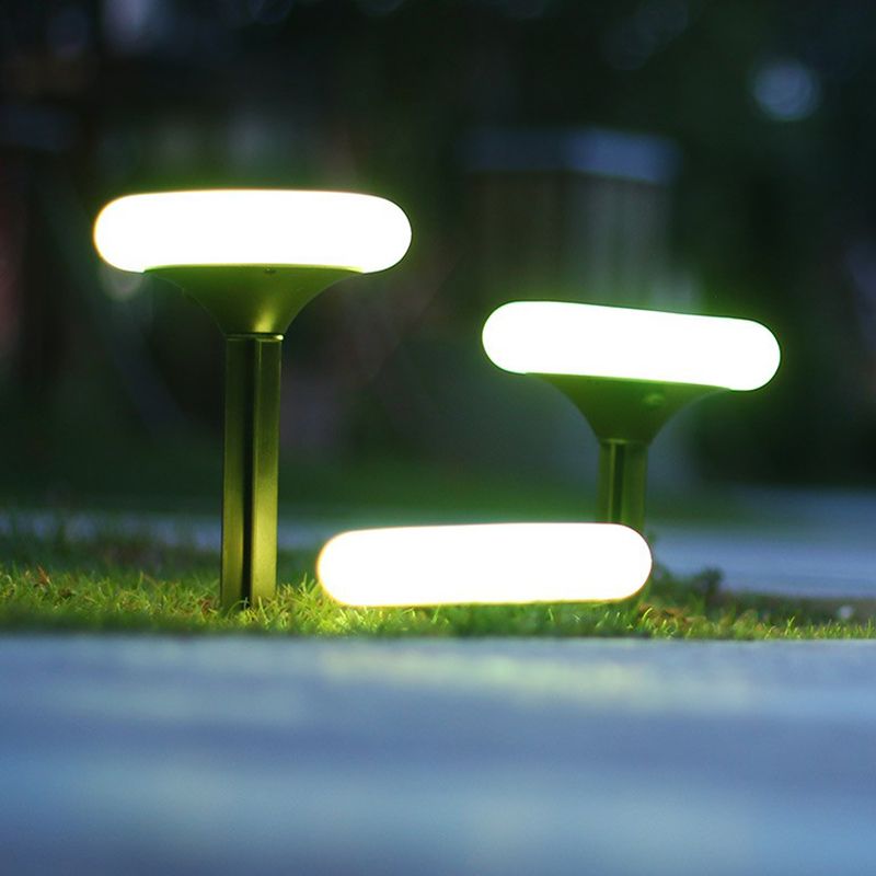 Pena Moderne LED Buitenlamp Oplaadbaar Wit Acryl Tuin