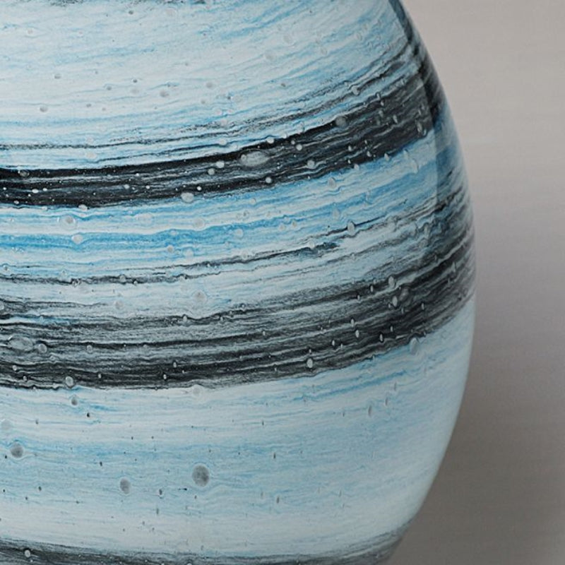 Elif Maanbol LED Zonne Energie Buitenlamp Geel/Blauw, Metaal/Glas, Vierkant