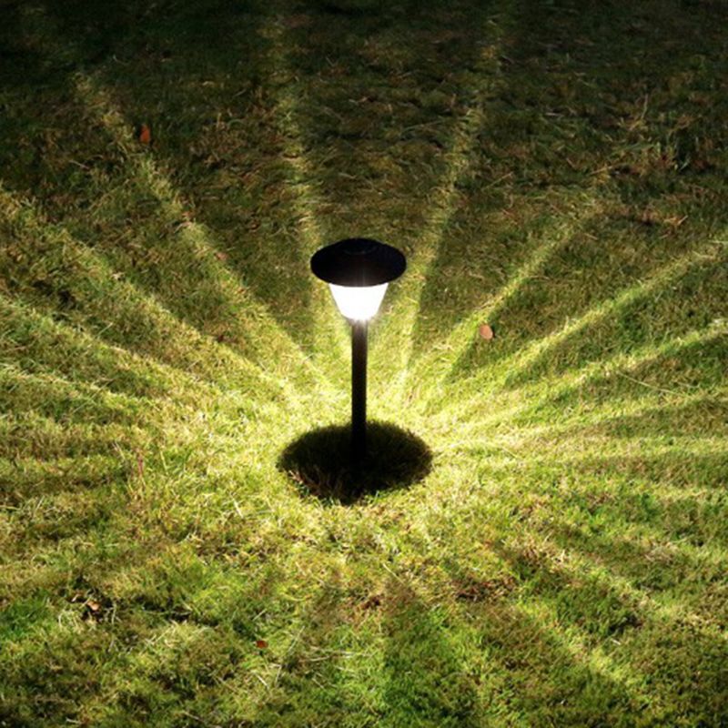 Pena Moderne LED Buitenlamp Zwart/Silver Metaal/Glas Tuin/Stoeprand/Balkon