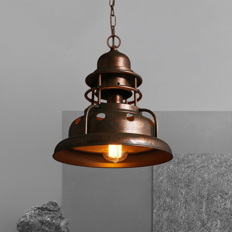 Alessio Industriele Retro LED Hanglamp Metaal Binnen Slaapkamer