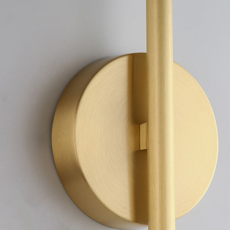 Edge Industriele LED Wandlamp Goud Woon/Slaapkamer Metaal&Silicagel