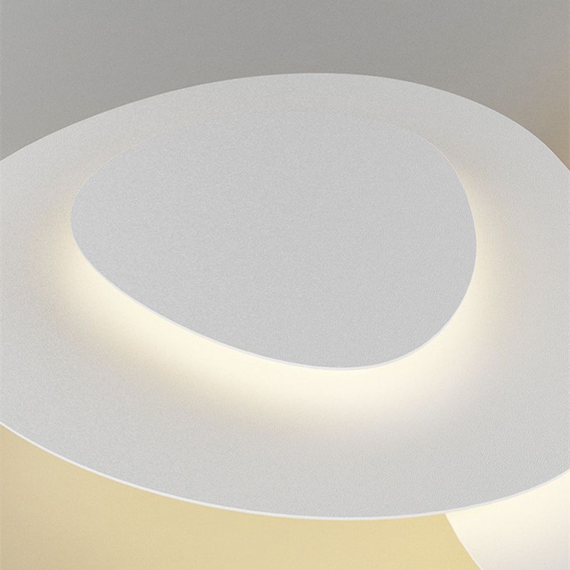 Valentina Design LED Plafondlamp Metaal Wit Slaap/Woon/Kinder/Eetkamer