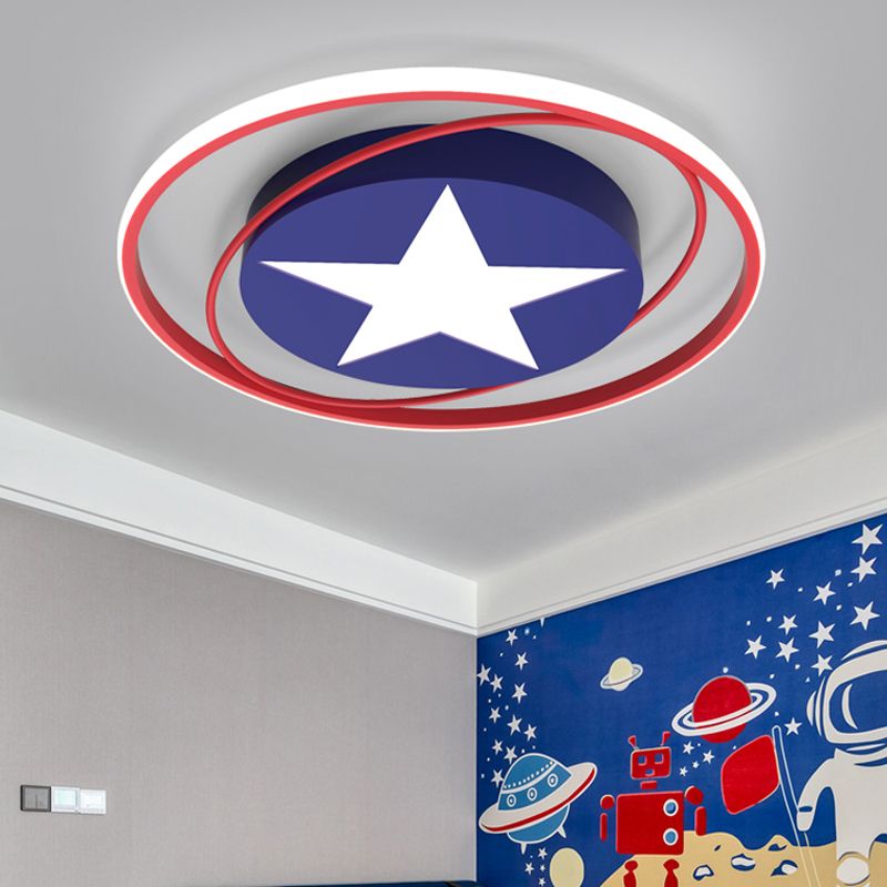 Edge Moderne Design LED Plafondlamp Metaal Glas Woonkamer Keuken