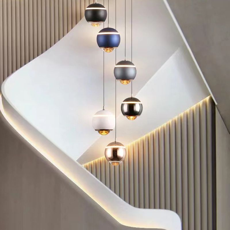 Valentina Moderne ronde Hanglamp Zwart/Gouden Woonkamer Slaapkamer