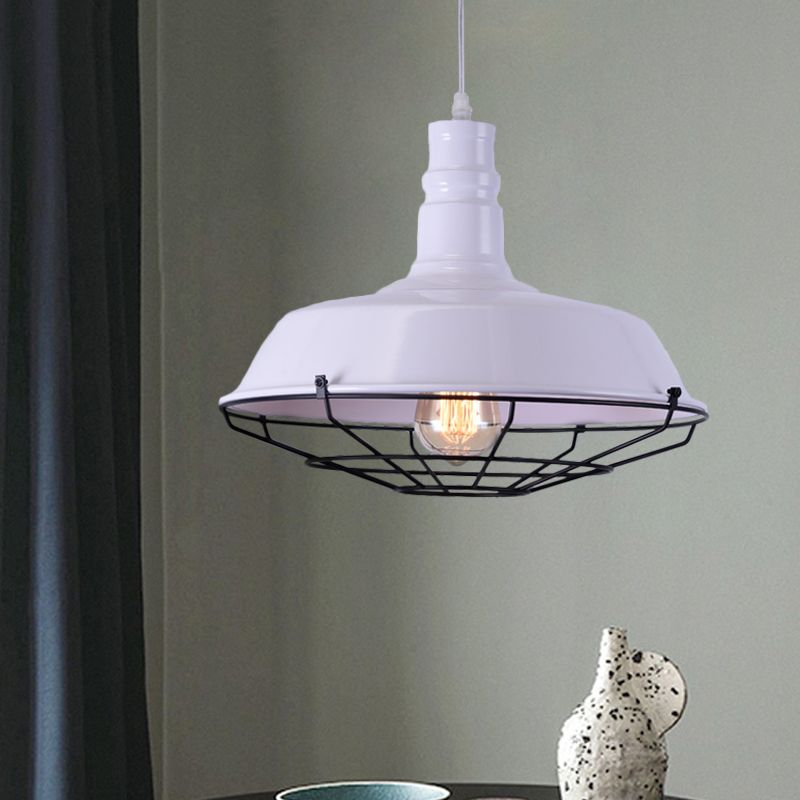 Cooley Industriële Kom Metalen Hanglampen Zwart/Wit/Blauw/Groen/Oranje
