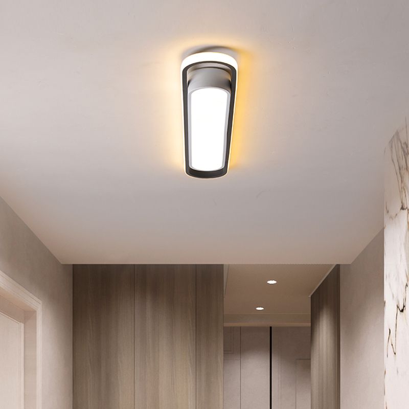 Quinn Moderne Design LED Plafondlamp Metaal Wit Woonkamer Keuken