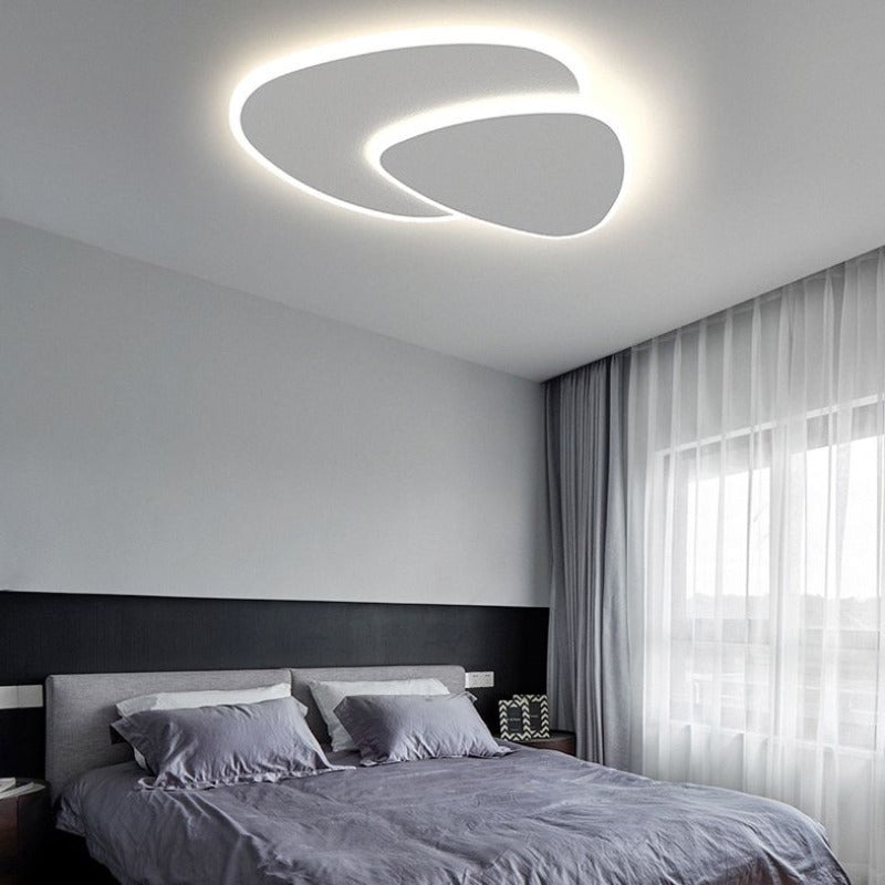 Quinn Moderne LED Plafondlamp Metaal/Acryl Wit Slaapkamer/Woonkamer/Eetkamer