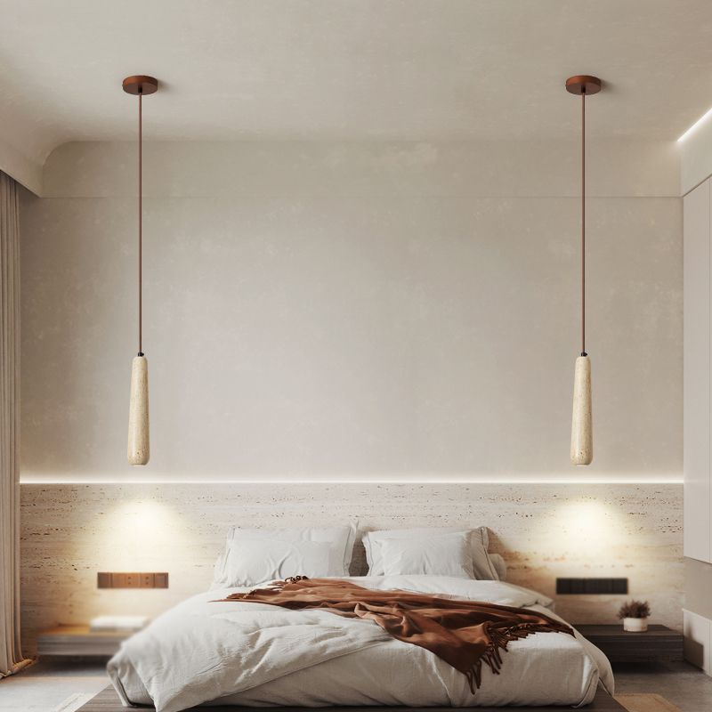 Ozawa Houten Hanglamp Design Hout/Steen Eetkamer