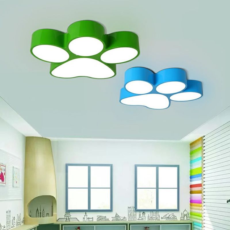 Freja Moderne Design LED Plafondlamp Rood/Blauw Acryl Woonkamer