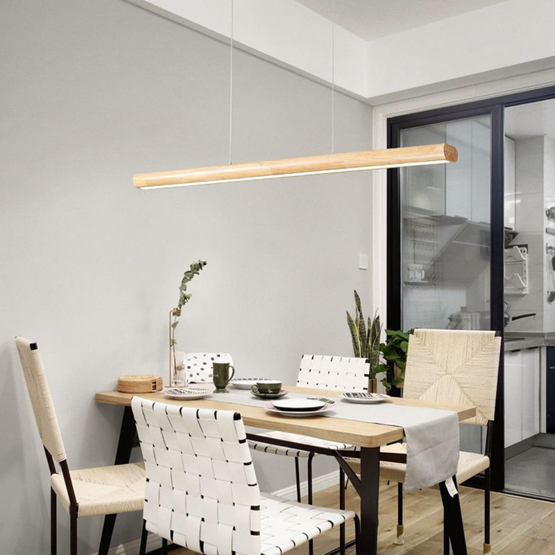 Ozawa Moderne Design LED Hanglamp Hout Woonkamer Slaapkamer