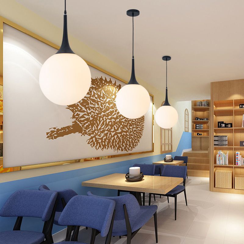 Valentina Moderne Design Globe LED Hanglamp Glas Woonkamer Keuken