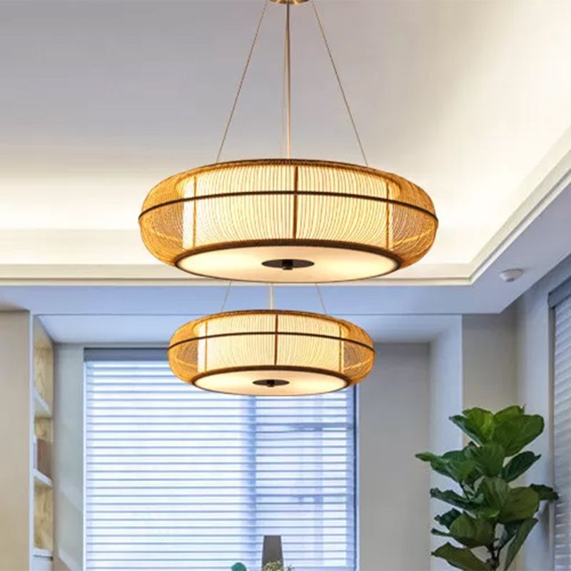 Ozawa Moderne Design LED Hanglamp Hout Woonkamer Slaapkamer