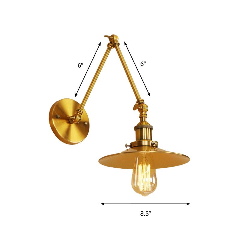 Alessio Vintage Verstelbare Modern LED Wandlamp 5 Kleur Slaapkamer