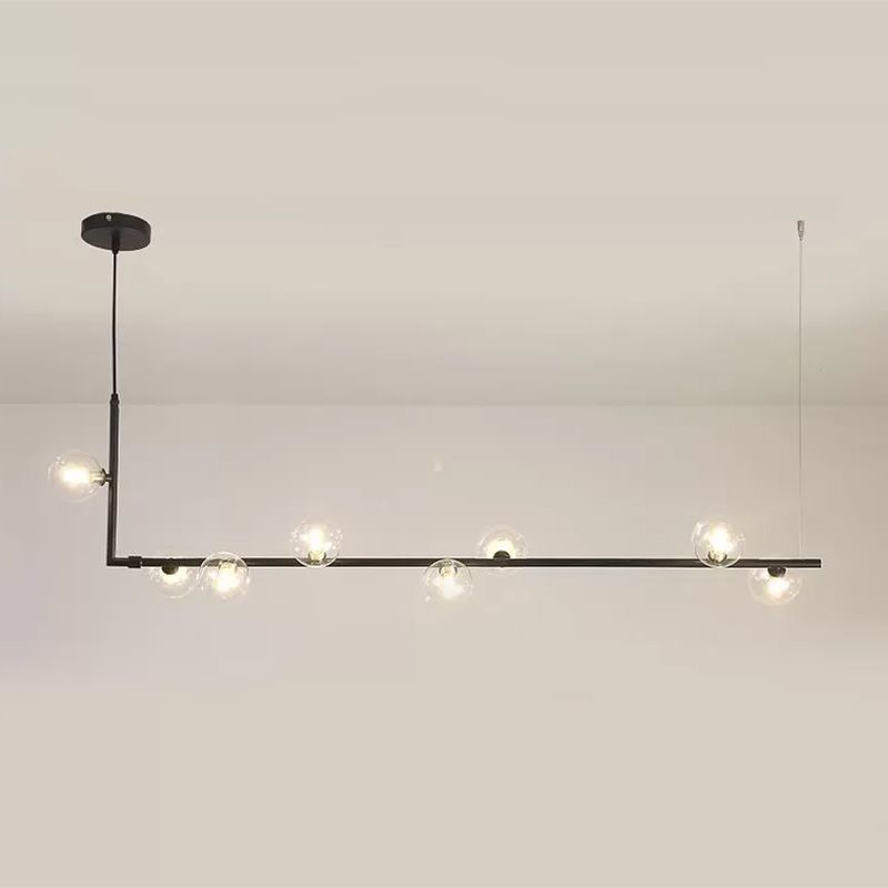 Valentina Moderne Design LED Hanglamp Zwart/Wit Woonkamer Keuken