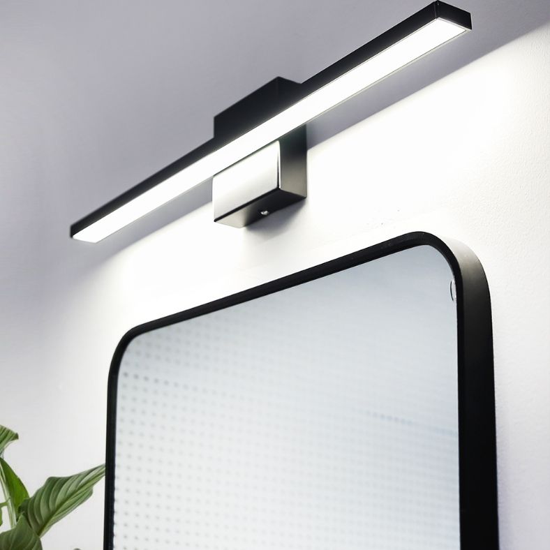 Edge Moderne LED Wandlamp Zwart/Zilver Woon/Slaap/Badkamer Metaal&Acryl