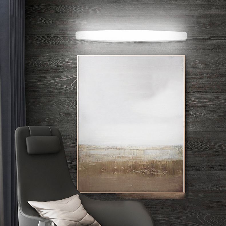 Edge Modern LED Ovale Wandlamp Wit Woon/Slaap/Badkamer Acryl
