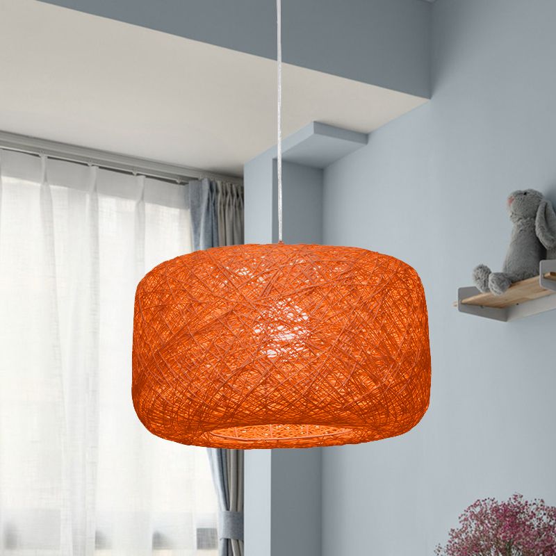 Ritta Moderne Design LED Hanglamp Zwart/Rood Woonkamer Keuken