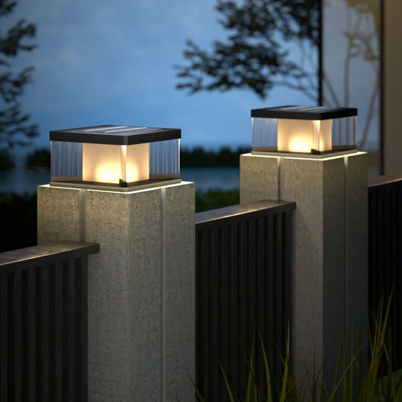 Riley Moderne LED Wandlamp Zwart Metaal Tuin/Stoeprand/Balkon