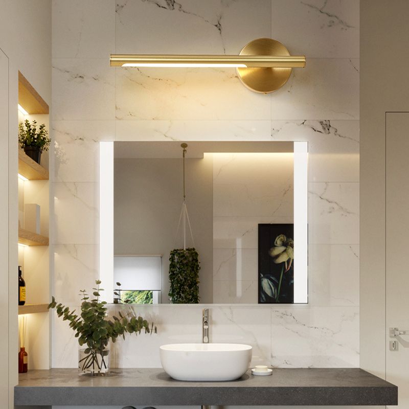 Edge Industriele LED Wandlamp Messing Woon/Slaap/Badkamer Metaal