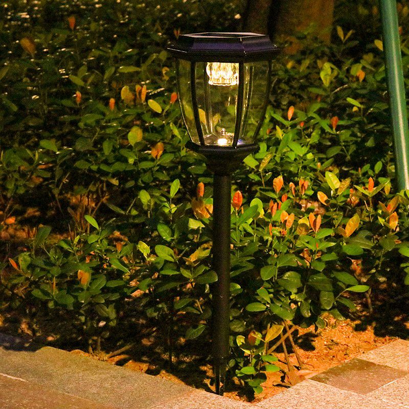 Pena Design LED Buitenlamp Zwart Metaal/Glas Tuin/Stoeprand/Balkon