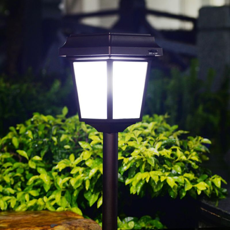 Pena Design LED Buitenlamp Zwart Metaal/Acryl Tuin/Stoeprand/Balkon