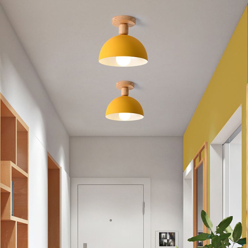 Ozawa Moderne Design LED Plafondlamp Hout Woonkamer Slaapkamer