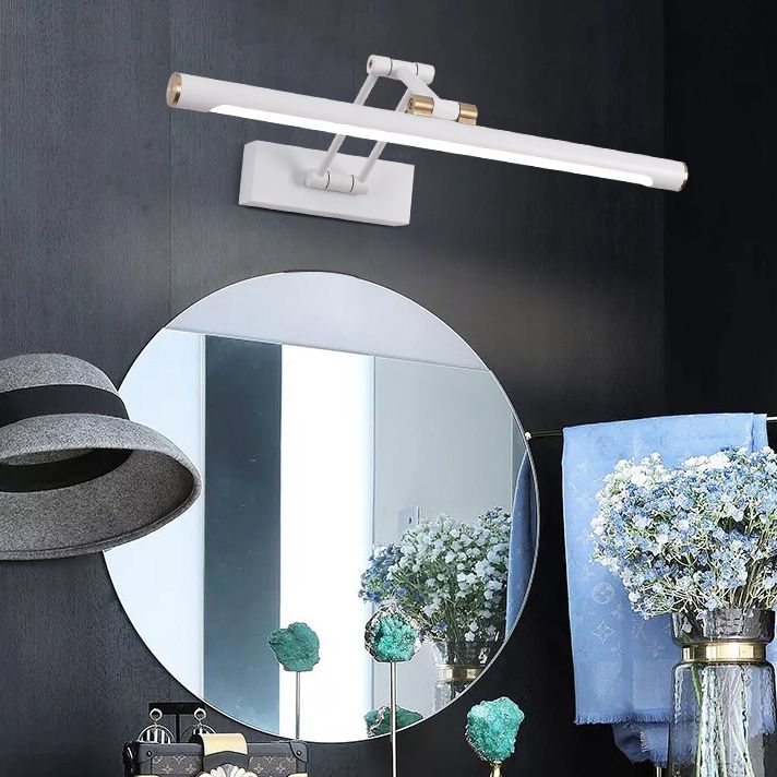 Edge Moderne Industriele LED Wandlamp Zwart/Wit Badkamer Metaal&Acryl