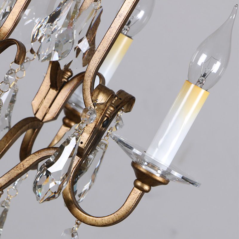 Silva Vintage Luxe LED Kroonluchter Kristal Woonkamer Slaapkamer