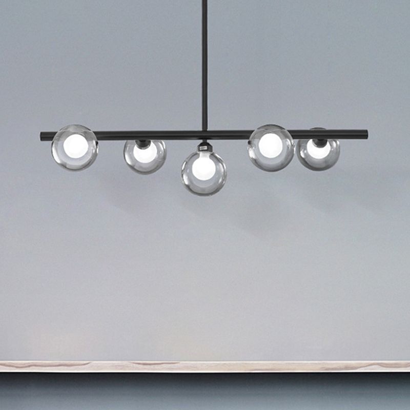 Valentina Moderne Design LED Hanglamp Metaal Zwart/Goud Woonkamer