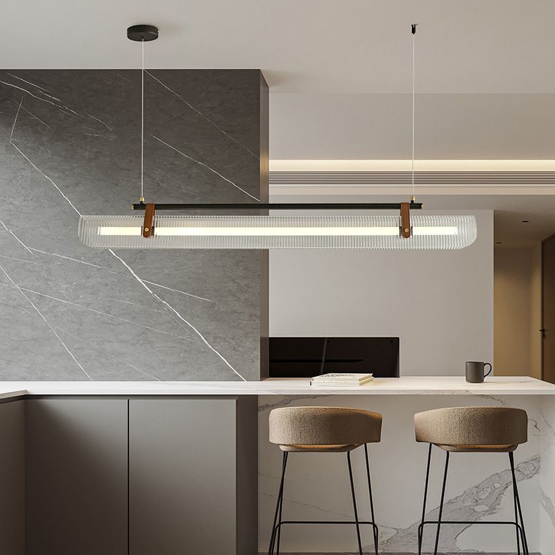 Edge Industriele LED Hanglamp Zwart/Goud Acryl Metaal Woon/Slaapkamer