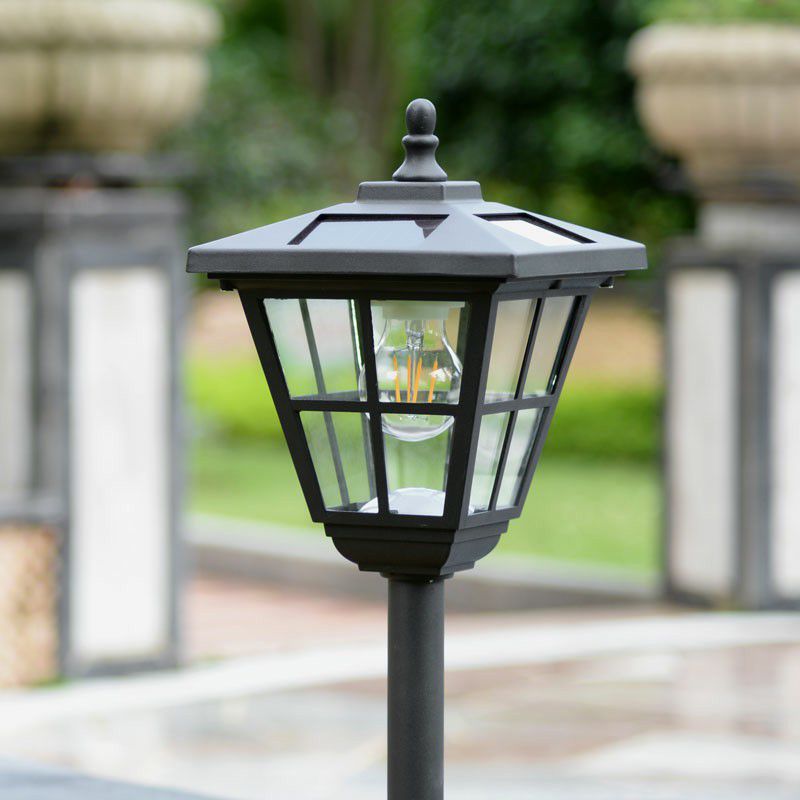 Pena Moderne LED Buitenlamp Zwart Metaal/Acryl Tuin/Stoeprand/Balkon