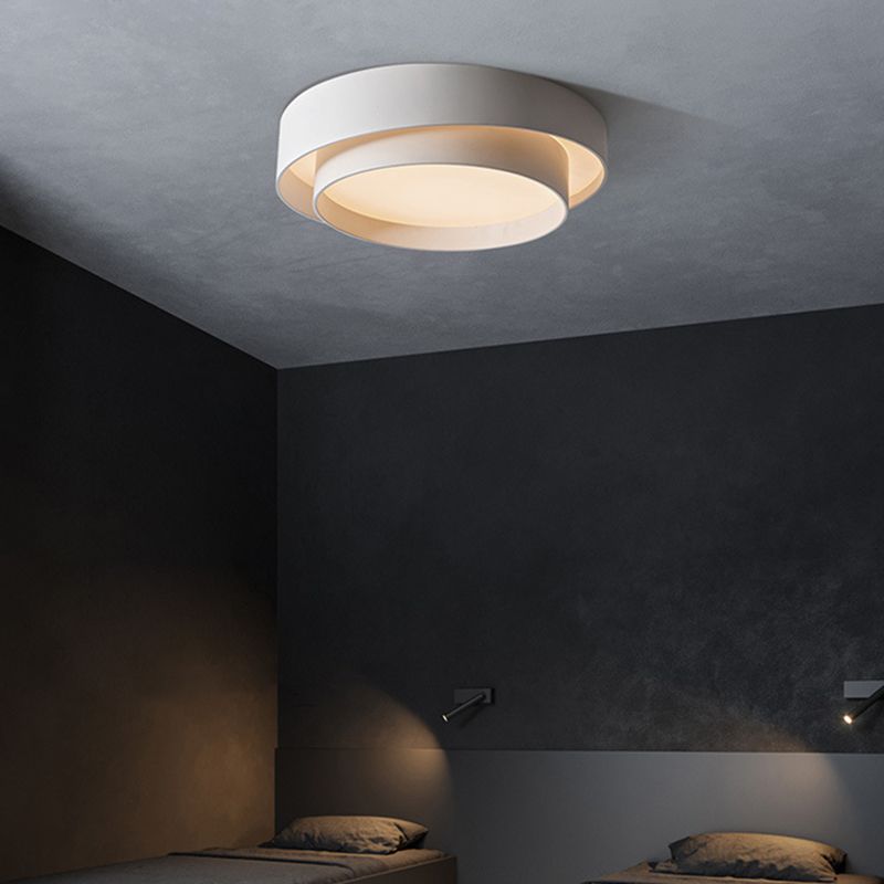 Quinn Moderne Design LED Plafondlamp Metaal Wit Woonkamer Keuken