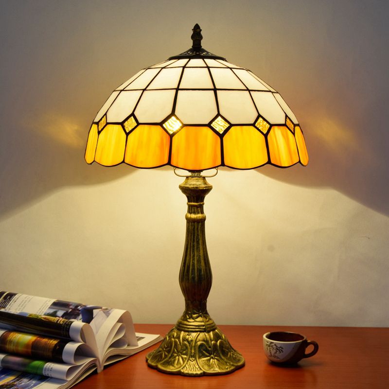 Alessio Vintage LED Tafellamp Slaap/Kinder/Babykamer Metaal/Glas