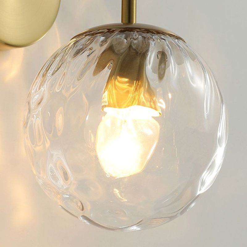 Valentina Vintage Design Heldere Bellen Dressoir Wandlamp Metaal/Glas Slaapkamer/Eetkamer/Woonkamer
