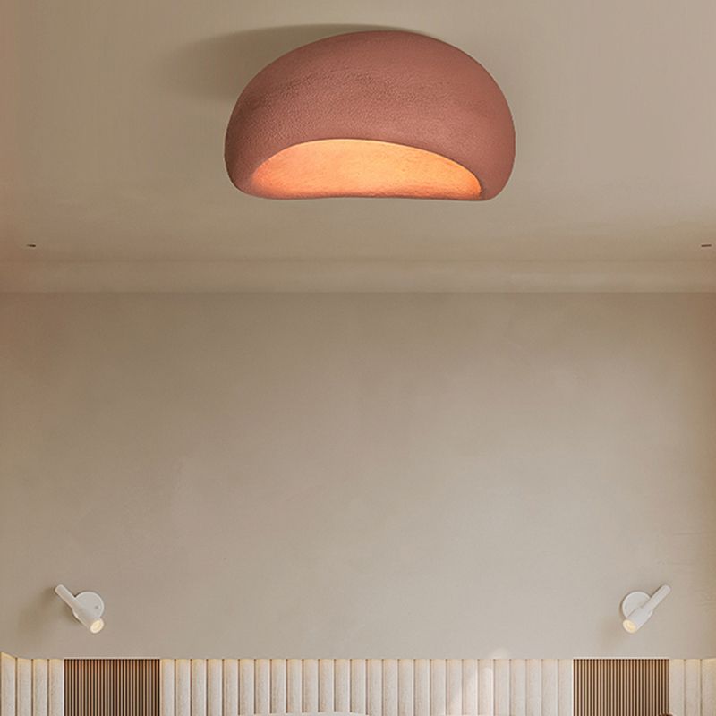 Byers Moderne LED Plafondlamp Wit/Grijs/Rood Hars Woonkamer