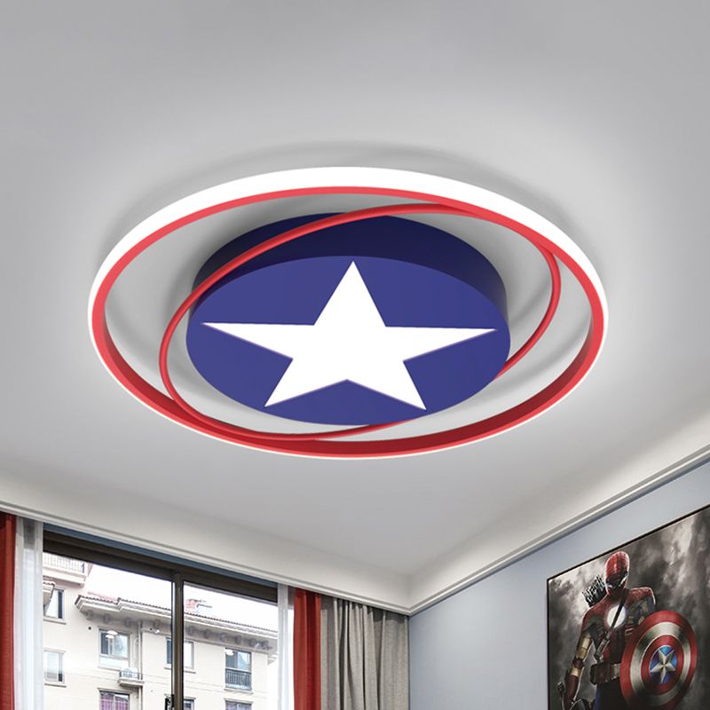 Edge Moderne Design LED Plafondlamp Metaal Glas Woonkamer Keuken
