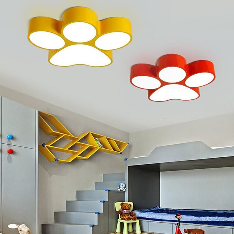 Freja Moderne Design LED Plafondlamp Rood/Blauw Acryl Woonkamer