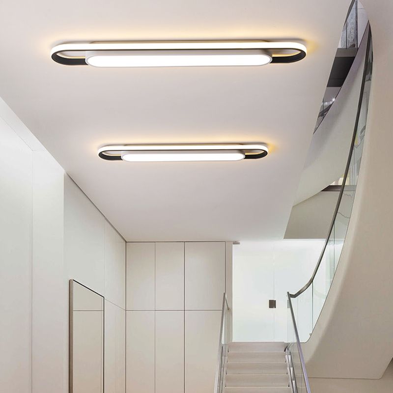 Quinn Moderne Design LED Plafondlamp Metaal Wit Woonkamer Keuken