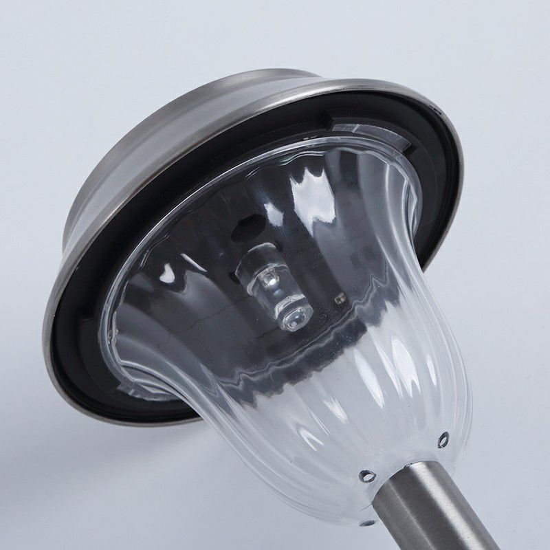 Pena Design LED Buitenlamp Zilver Metaal/Acryl Tuin/Stoeprand/Balkon