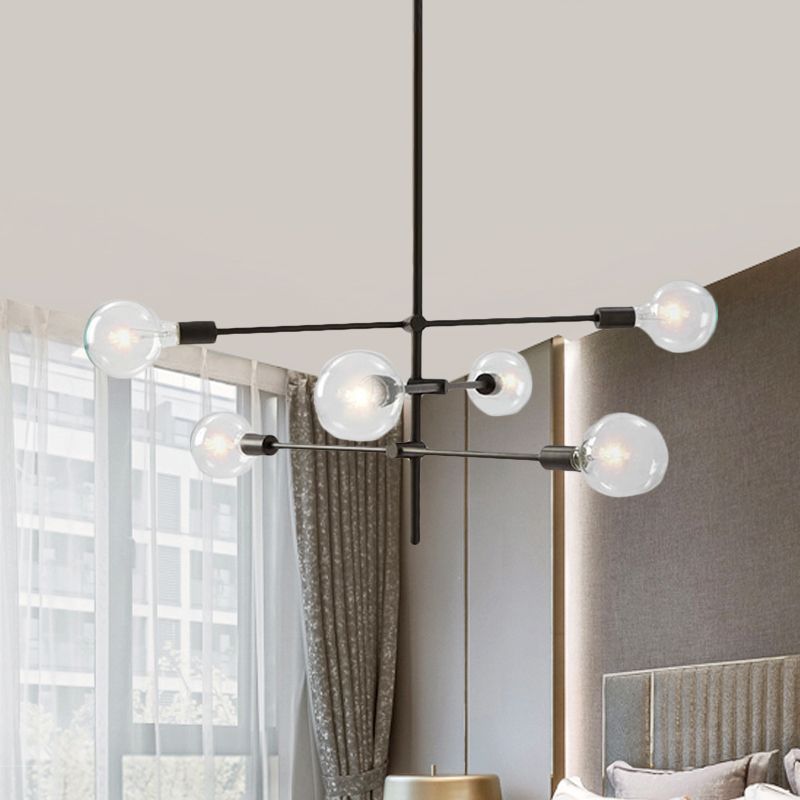 Valentina Moderne Design LED Kroonluchter Metaal Glas Woonkamer